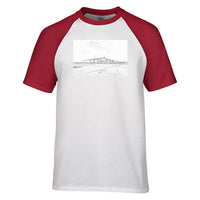 Thumbnail for Antonov 225 (54) Designed Raglan T-Shirts