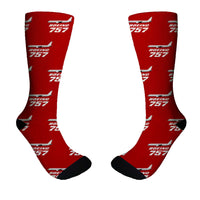 Thumbnail for The Boeing 757 Designed Socks