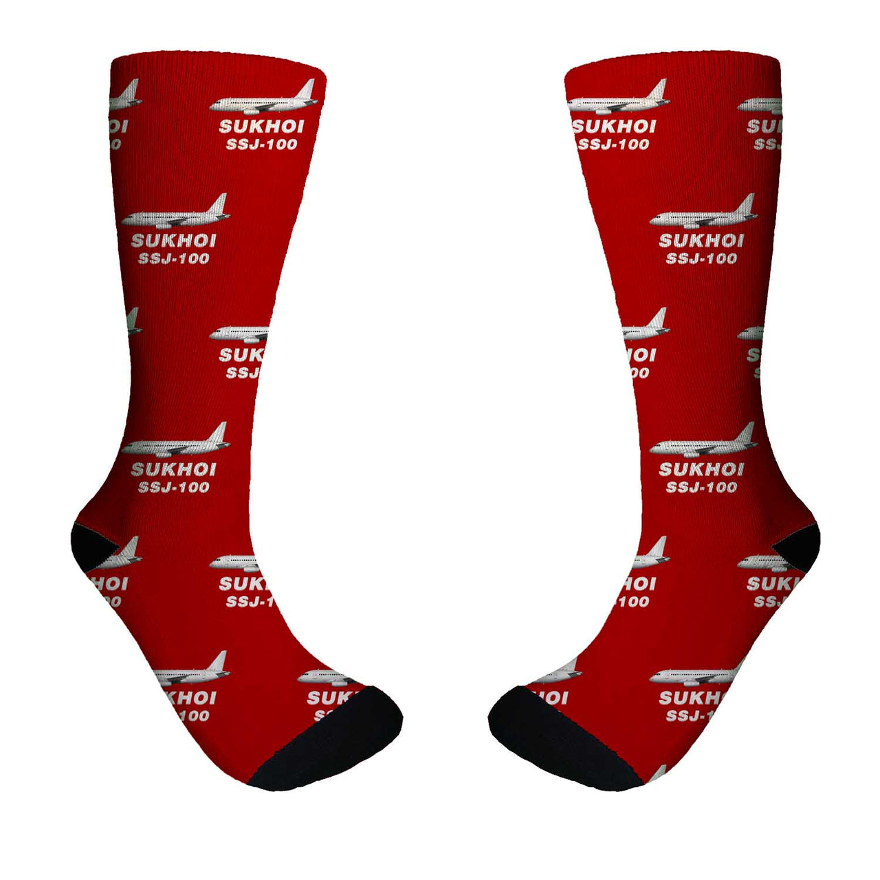 Sukhoi Superjet 100 Designed Socks