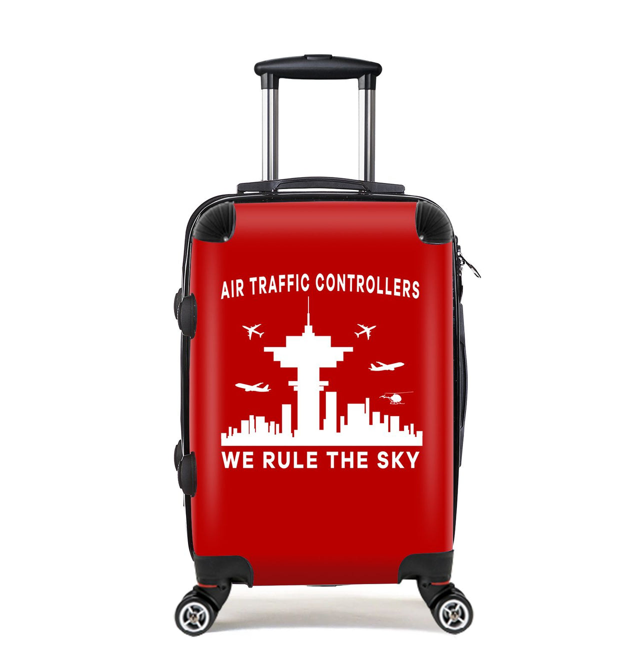 Air Traffic Controllers - We Rule The Sky Designed Cabin Size Luggages