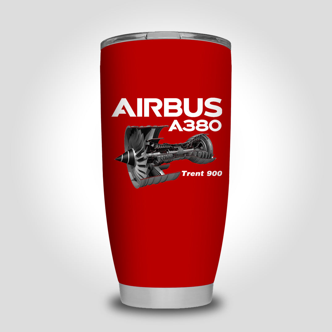 Airbus A380 & Trent 900 Engine Designed Tumbler Travel Mugs