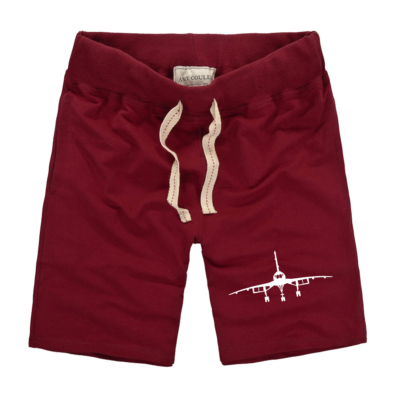 Concorde Silhouette Designed Cotton Shorts