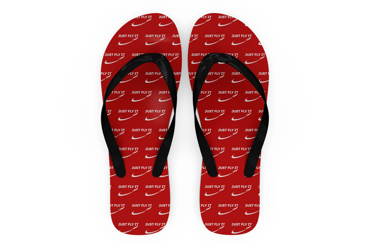 Just Fly It 2 Designed Slippers (Flip Flops)