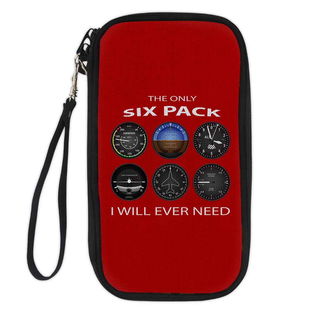 The Only Six Pack I Will Ever Need Designed Travel Cases & Wallets