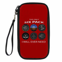 Thumbnail for The Only Six Pack I Will Ever Need Designed Travel Cases & Wallets