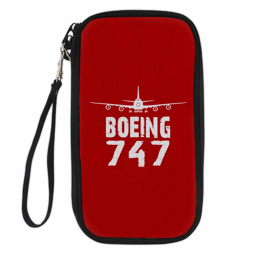Boeing 747 & Plane Designed Travel Cases & Wallets