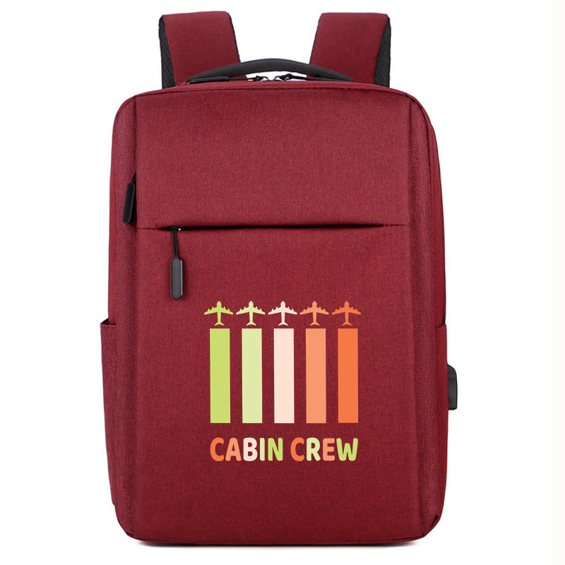 Colourful Cabin Crew Designed Super Travel Bags