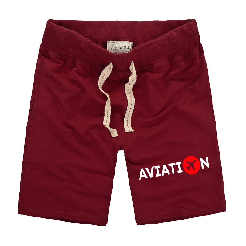 Aviation Designed Cotton Shorts