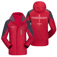 Thumbnail for Propeller Shape Aviation Alphabet Designed Thick Skiing Jackets