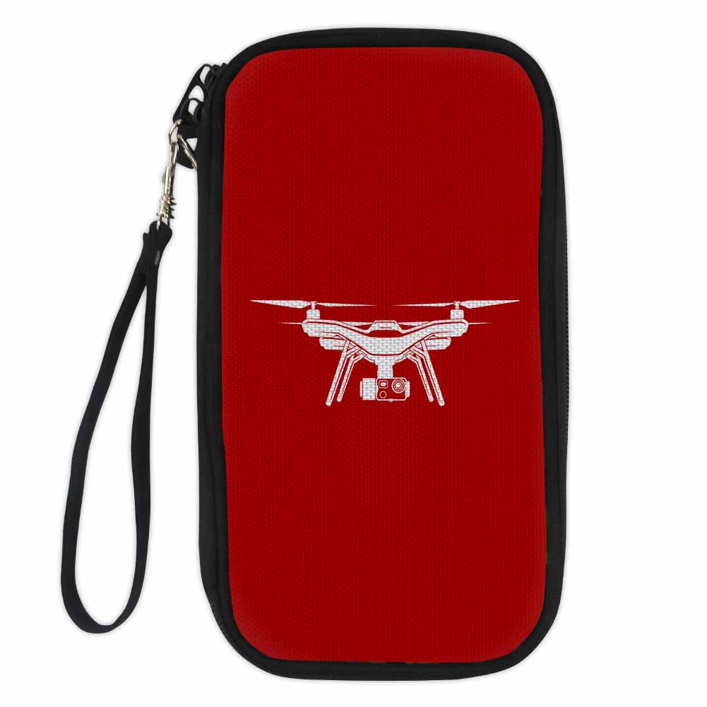 Drone Silhouette Designed Travel Cases & Wallets