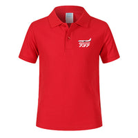Thumbnail for The Boeing 737 Designed Children Polo T-Shirts