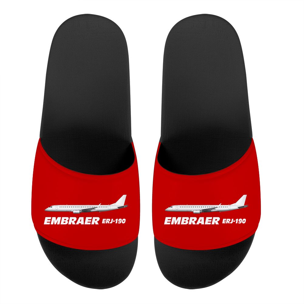 The Embraer ERJ-190 Designed Sport Slippers