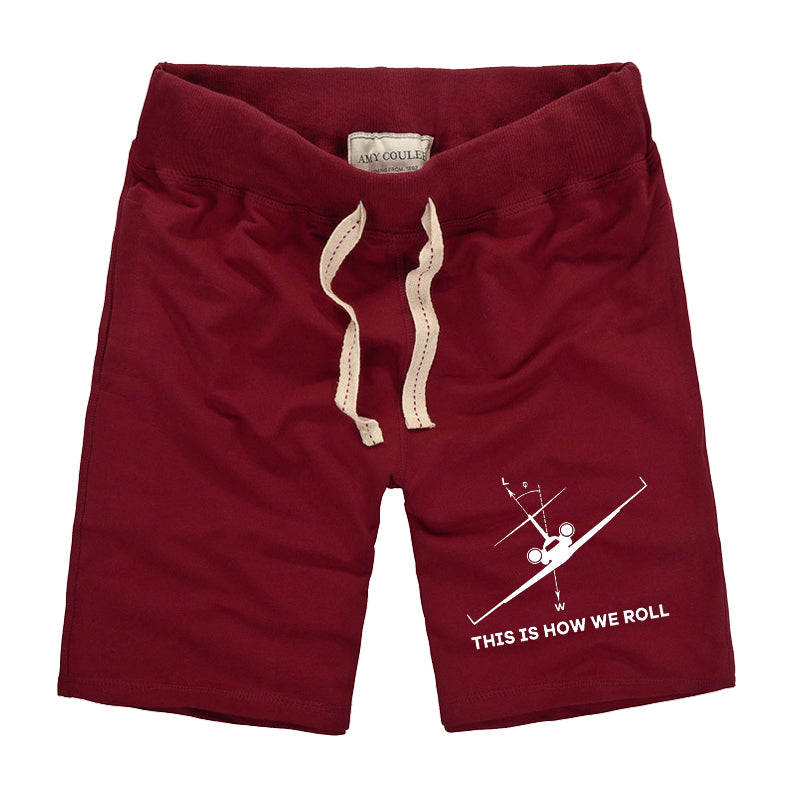 This is How We Roll Designed Cotton Shorts