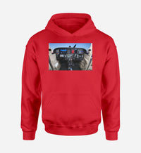 Thumbnail for Cessna 172 Cockpit Designed Hoodies