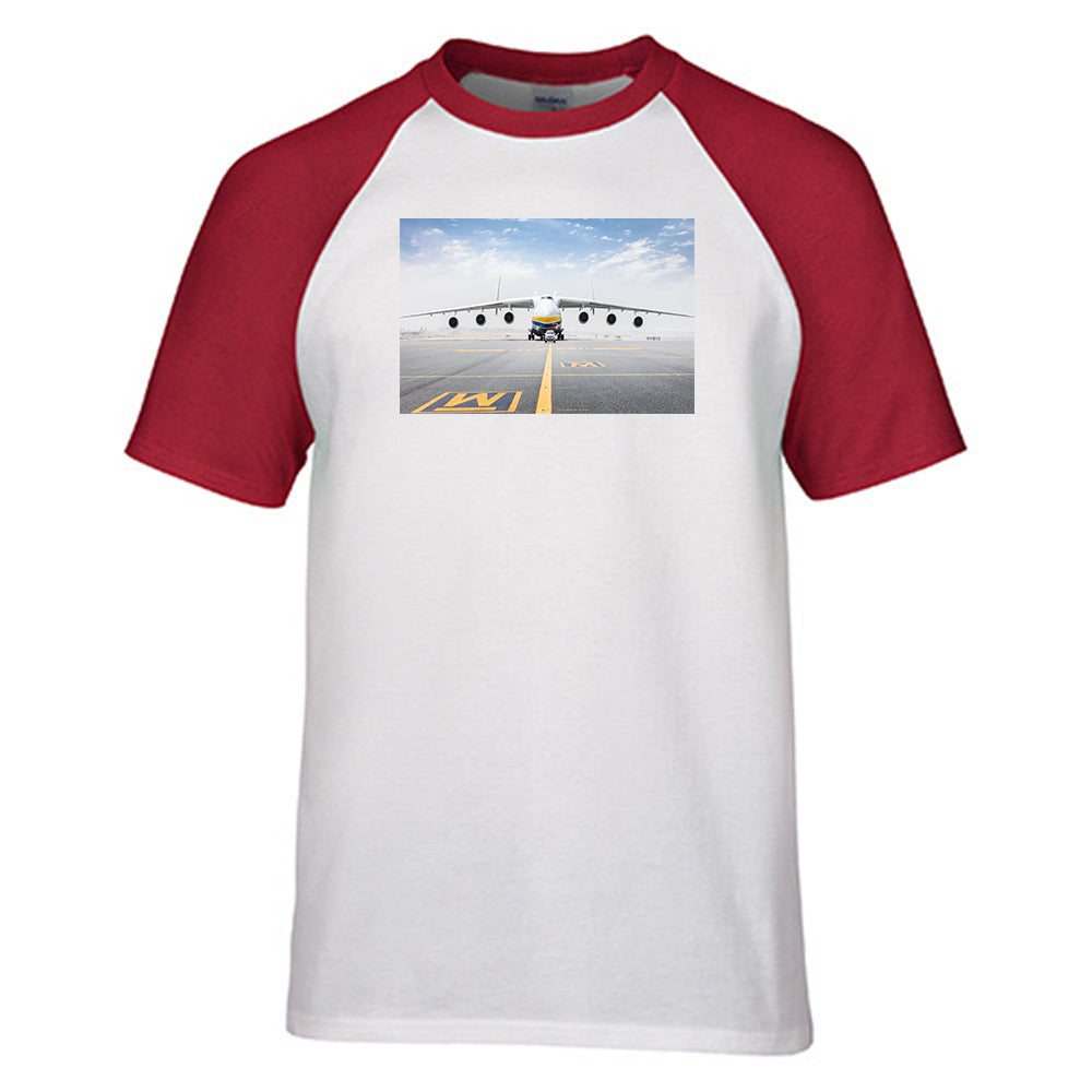 Antonov 225 (55) Designed Raglan T-Shirts