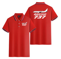 Thumbnail for The Boeing 737 Designed Stylish Polo T-Shirts (Double-Side)