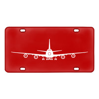 Thumbnail for Boeing 747 Silhouette Designed Metal (License) Plates