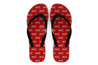 Thumbnail for The Airbus A350 WXB Designed Slippers (Flip Flops)