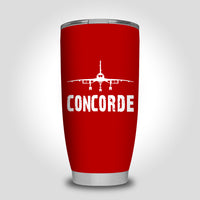 Thumbnail for Concorde & Plane Designed Tumbler Travel Mugs