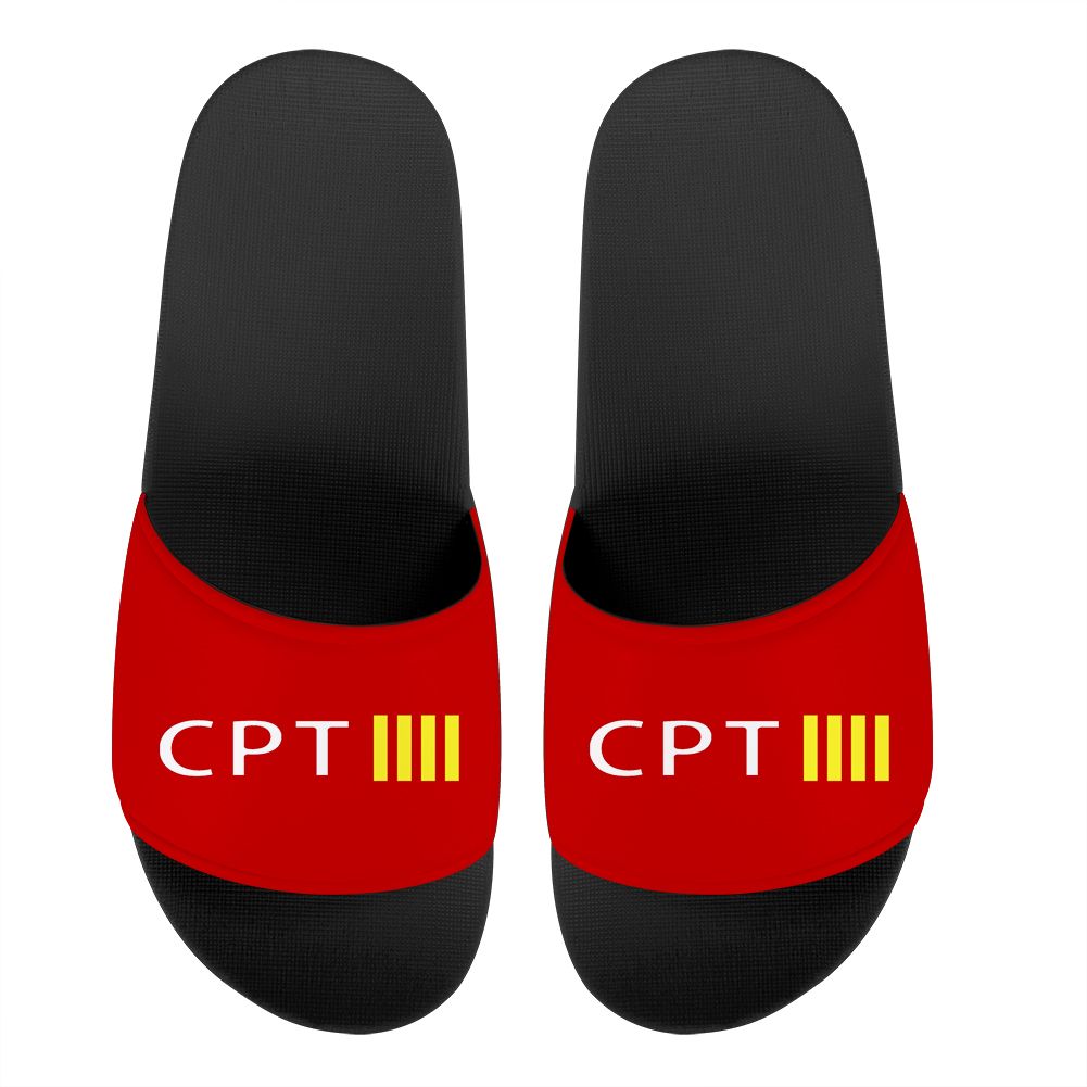 CPT & 4 Lines Designed Sport Slippers