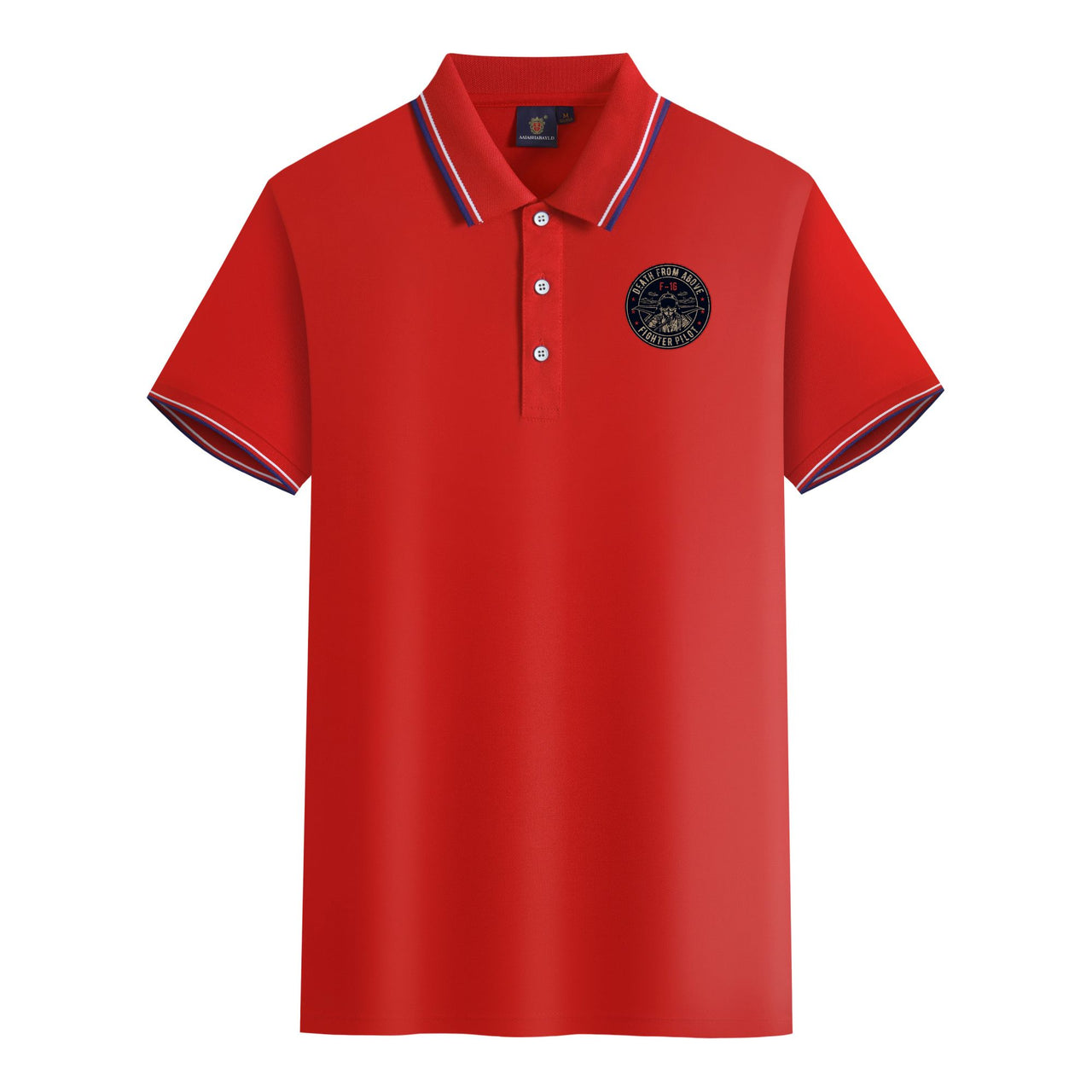 Fighter Jet 16 - Death From Above Designed Stylish Polo T-Shirts