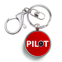 Thumbnail for Pilot & Jet Engine Designed Circle Key Chains