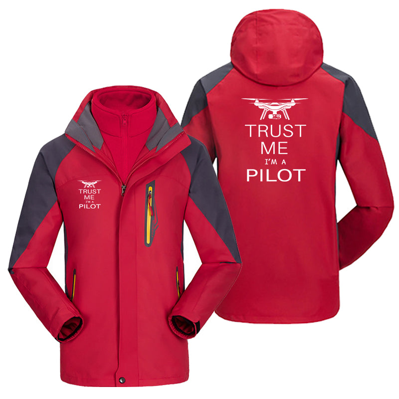 Trust Me I'm a Pilot (Drone) Designed Thick Skiing Jackets
