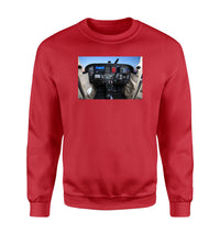 Thumbnail for Cessna 172 Cockpit Designed Sweatshirts