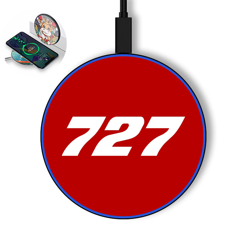 727 Flat Text Designed Wireless Chargers