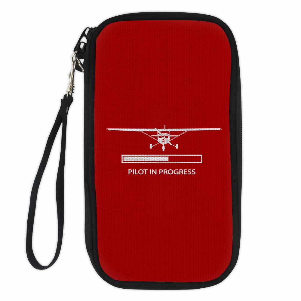 Pilot In Progress (Cessna) Designed Travel Cases & Wallets