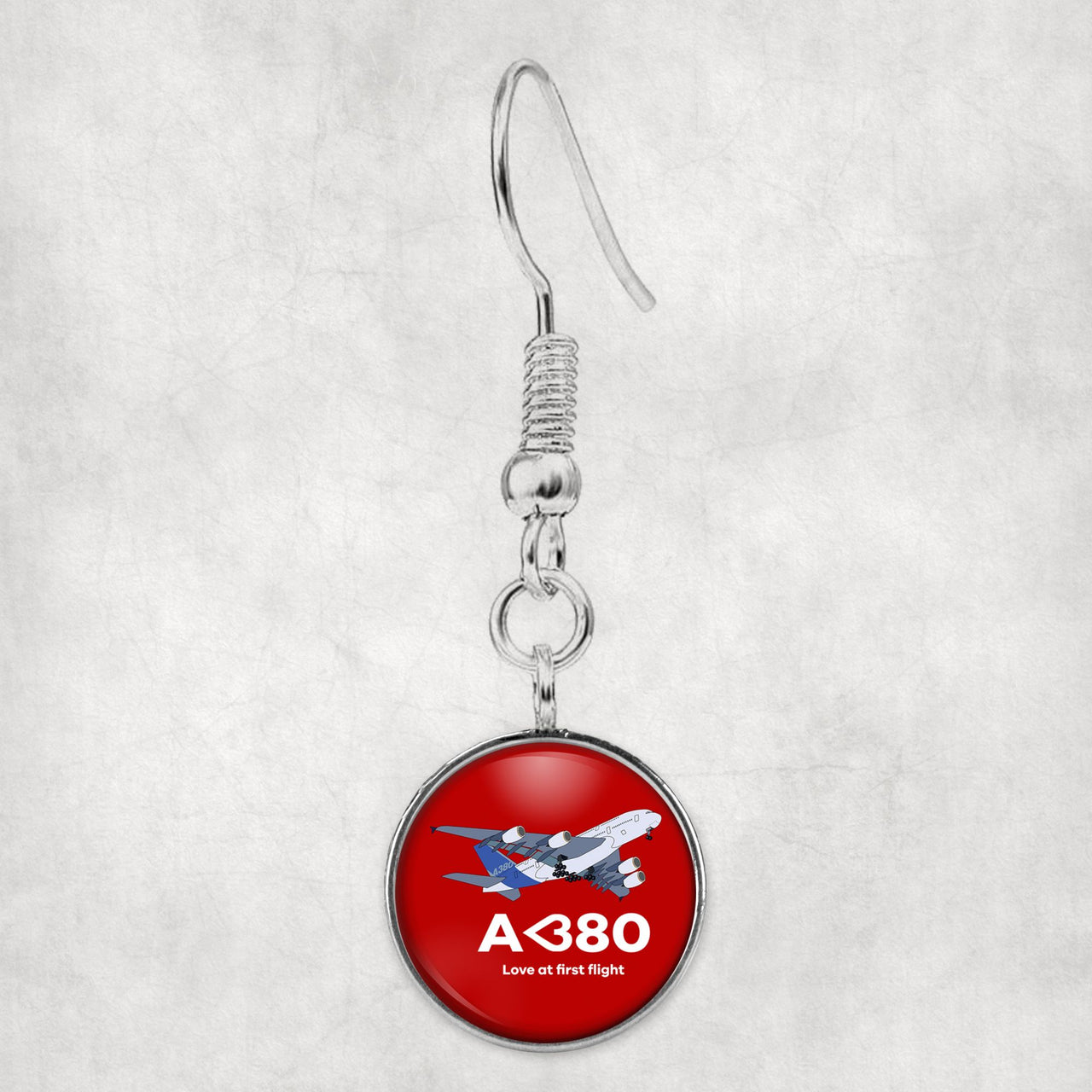 Airbus A380 Love at first flight Designed Earrings