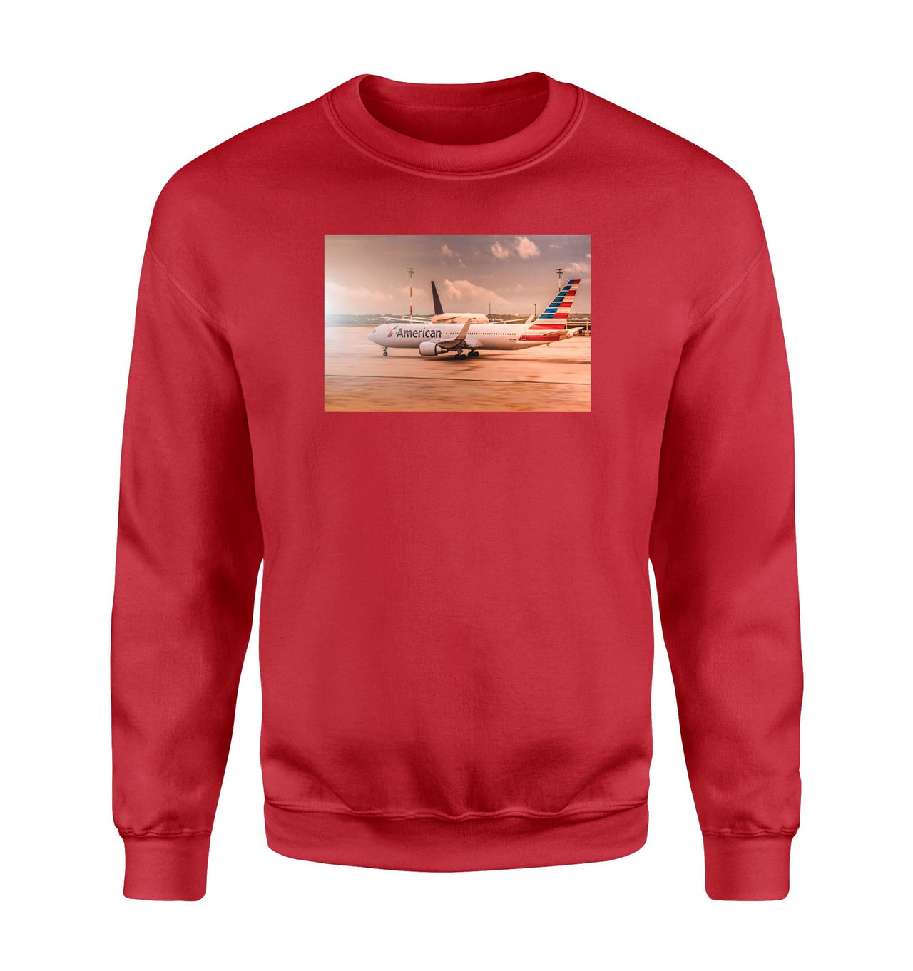American Airlines Boeing 767 Designed Sweatshirts