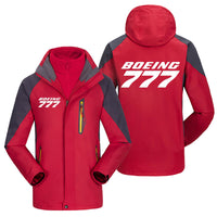 Thumbnail for Boeing 777 & Text Designed Thick Skiing Jackets