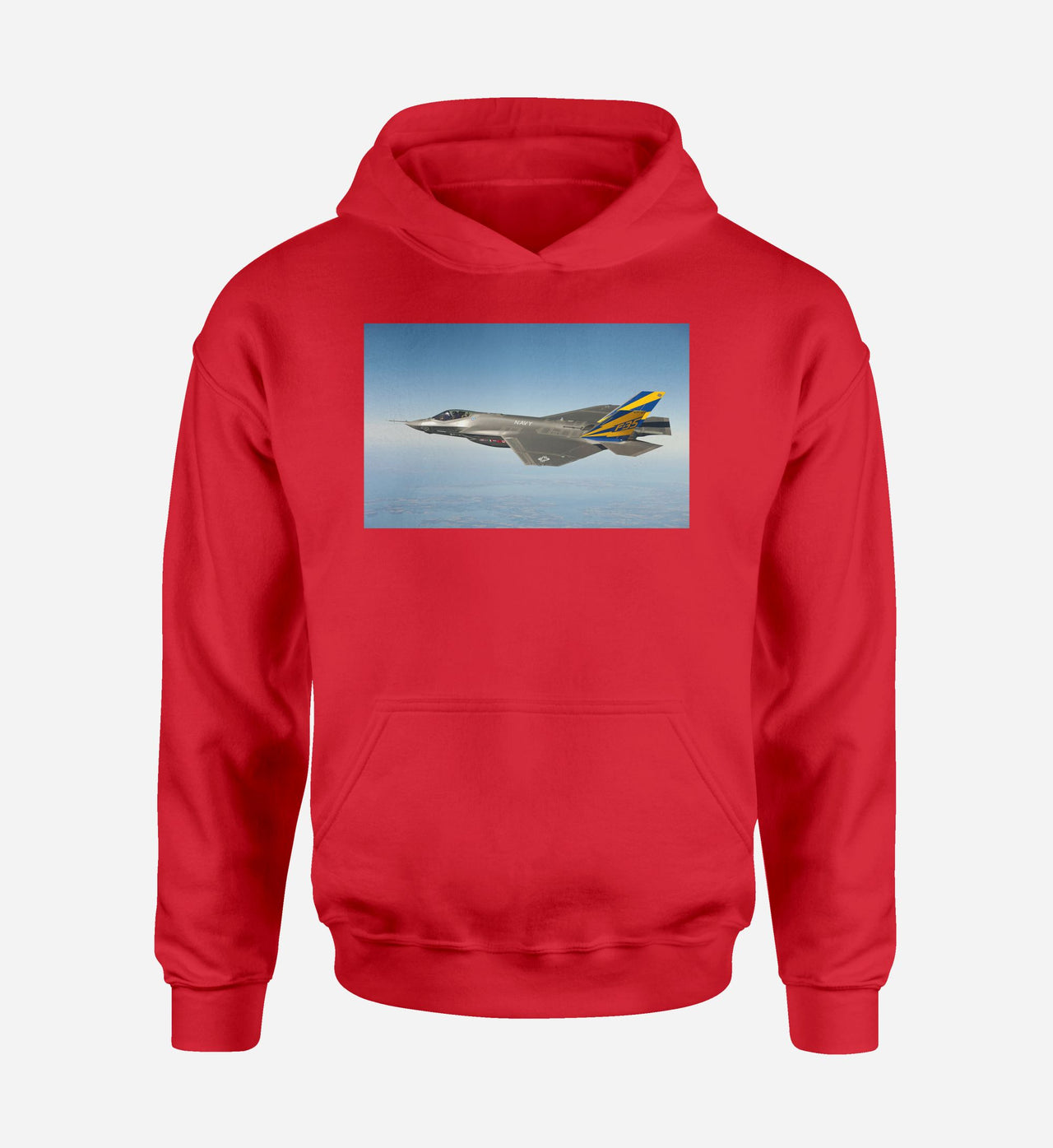 Cruising Fighter Jet 35 Designed Hoodies