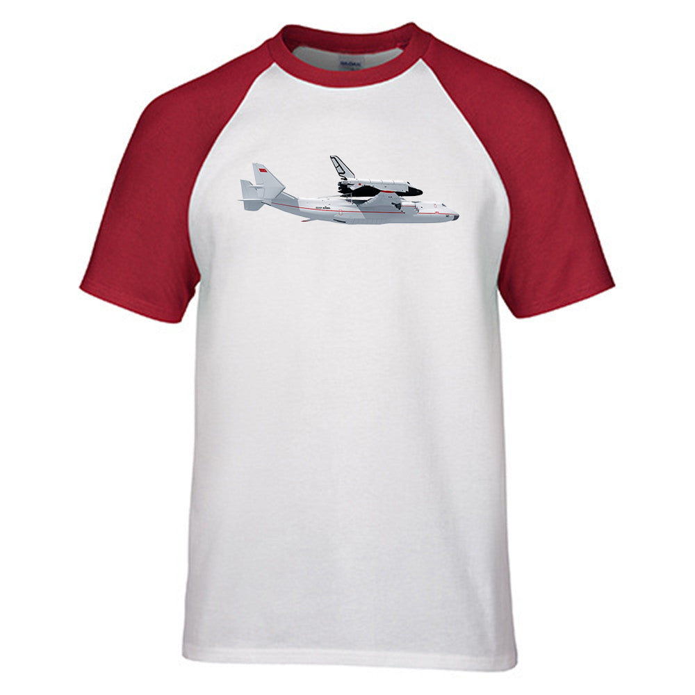 Antonov 225 and Burane Designed Raglan T-Shirts