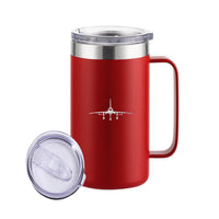 Thumbnail for Concorde Silhouette Designed Stainless Steel Beer Mugs