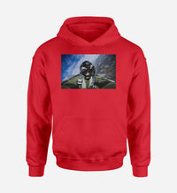 Thumbnail for Amazing Military Pilot Selfie Designed Hoodies