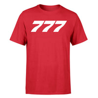 Thumbnail for 777 Flat Text Designed T-Shirts