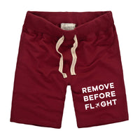 Thumbnail for Remove Before Flight Designed Cotton Shorts
