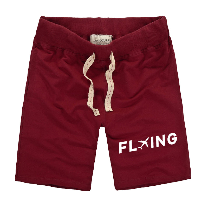 Flying Designed Cotton Shorts