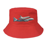 Thumbnail for Space shuttle on 747 Designed Summer & Stylish Hats