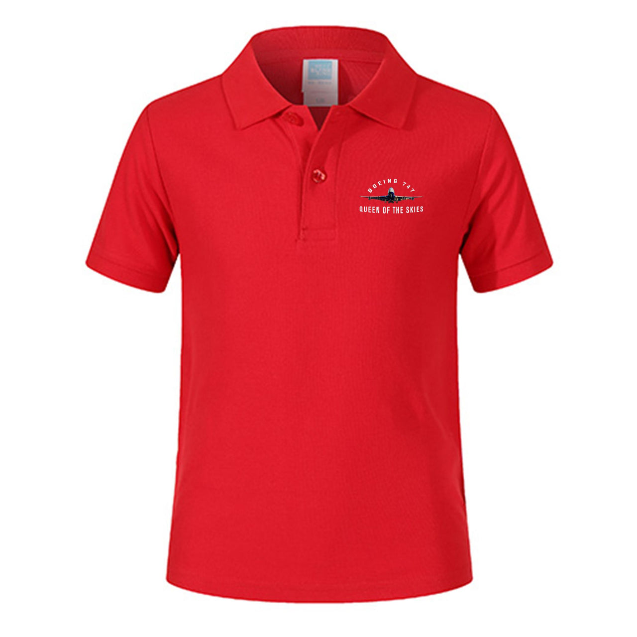 Boeing 747 Queen of the Skies Designed Children Polo T-Shirts