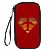 Thumbnail for Supermen of The Skies (Sunset) Designed Travel Cases & Wallets