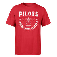 Thumbnail for Pilots Looking Down at People Since 1903 Designed T-Shirts