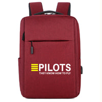 Thumbnail for Pilots They Know How To Fly Designed Super Travel Bags