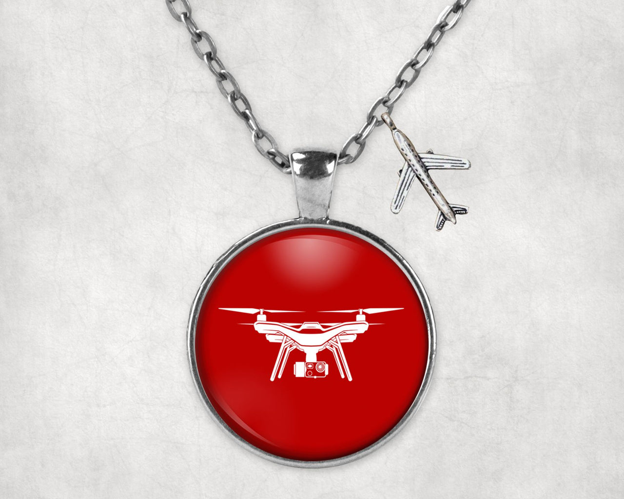 Drone Silhouette Designed Necklaces