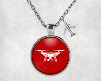 Thumbnail for Drone Silhouette Designed Necklaces