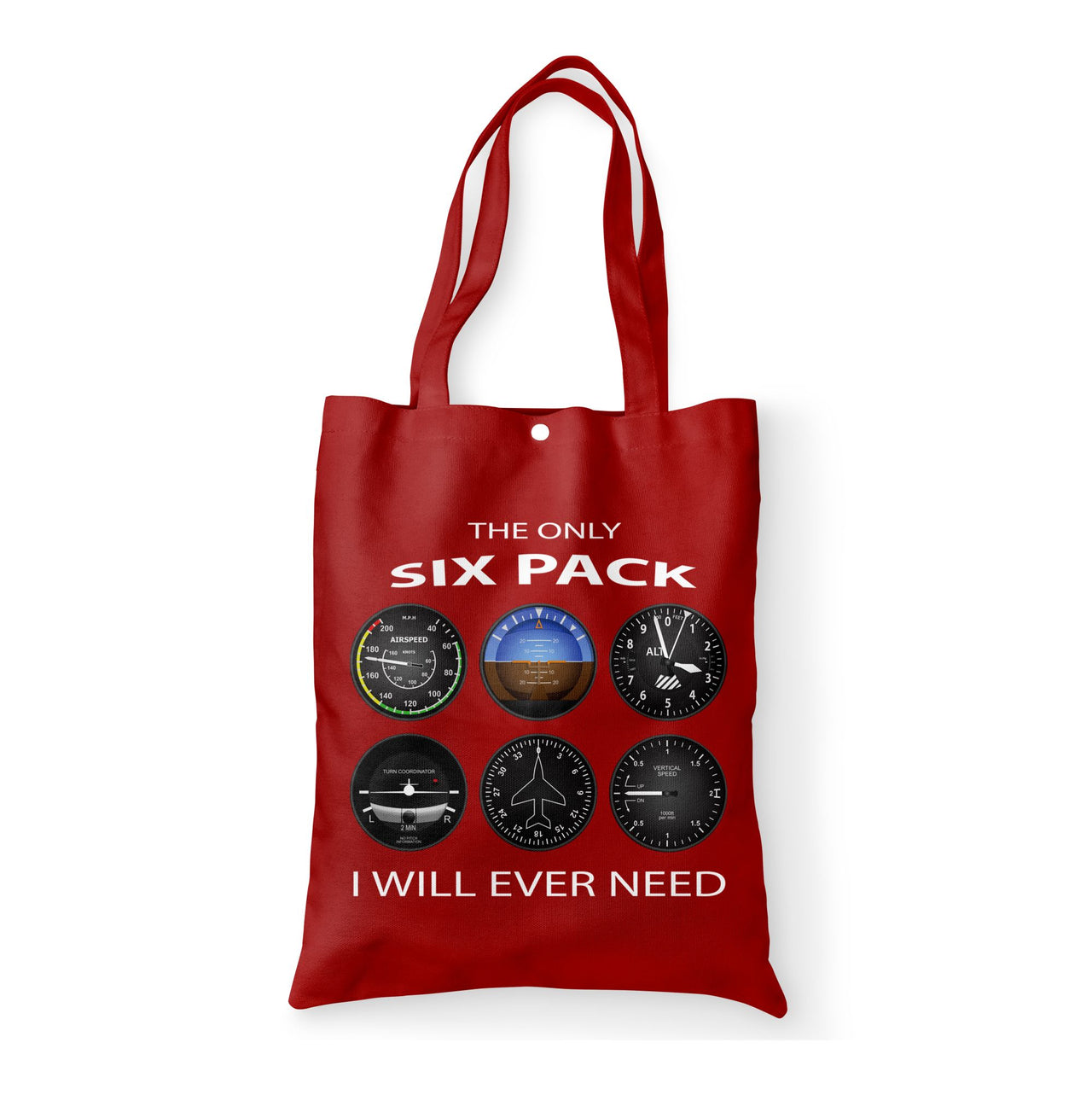 The Only Six Pack I Will Ever Need Designed Tote Bags