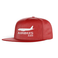 Thumbnail for Airbus A320 Printed Designed Snapback Caps & Hats