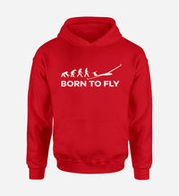 Thumbnail for Born To Fly Glider Designed Hoodies